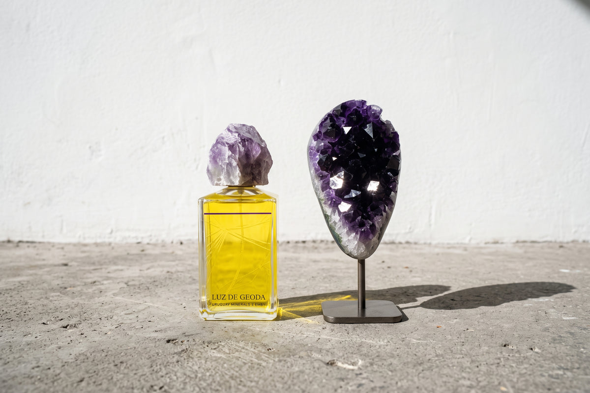 Luz de Geoda — Uruguay Minerals × Emby México
