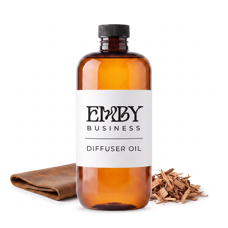 Dark Cedar & Leather